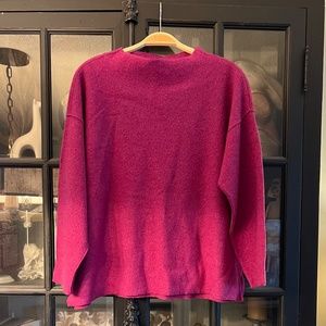 Eileen Fisher Boiled Wool Box-Top